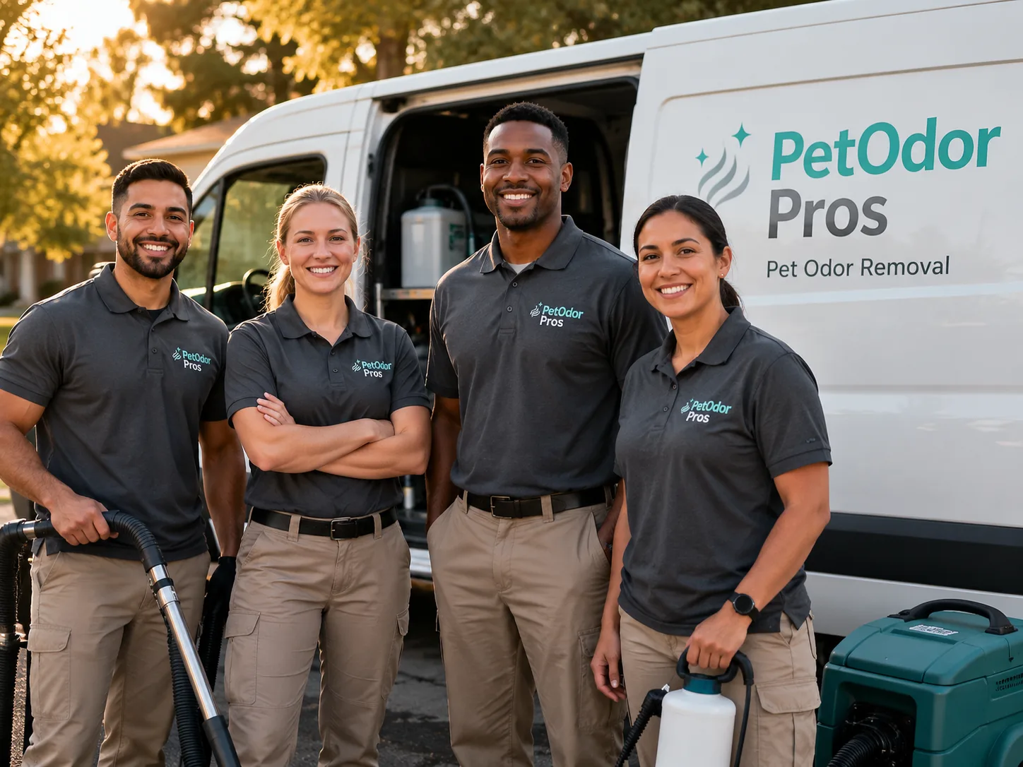 Pet Odor Removal team serving Kountze, TX